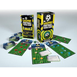 Big Sky Games | The talkSport Ultimate Football Trivia Game | Party Game | Ages 12+ | 2-4 Players | 45 Minutes Playing Time