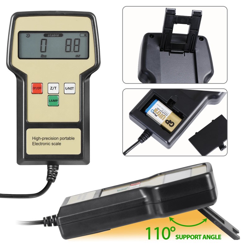 SEGAWE 220lbs Digital Electronic Refrigerant Charging Recover Weight Scale for