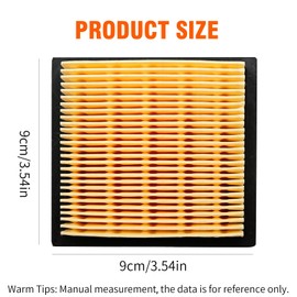 SYOWADA 2PCS 900777005 Air Filter Replacement for Ryobi RY08420 RY08420A RY42BPEMC RY42WB BP42