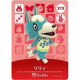 Animal Crossing Amiibo Card Vol. 3 【272】 Lily