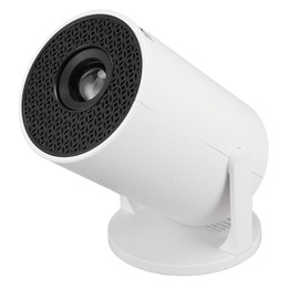 1080P Small Projector, Wireless Fidelity, 270° Adjustable LED, Portable Film Projector for Android Phone, USB TV Stick, Laptop, 8000Lm, 150-Zo