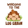 CafePress Welcome to The Log Cabin Memory Keepsake Jewelry Box,