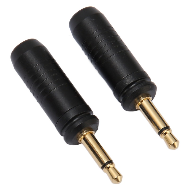 3.5mm Repair Plug Solder Type Gold Plated Replacement Mono Male