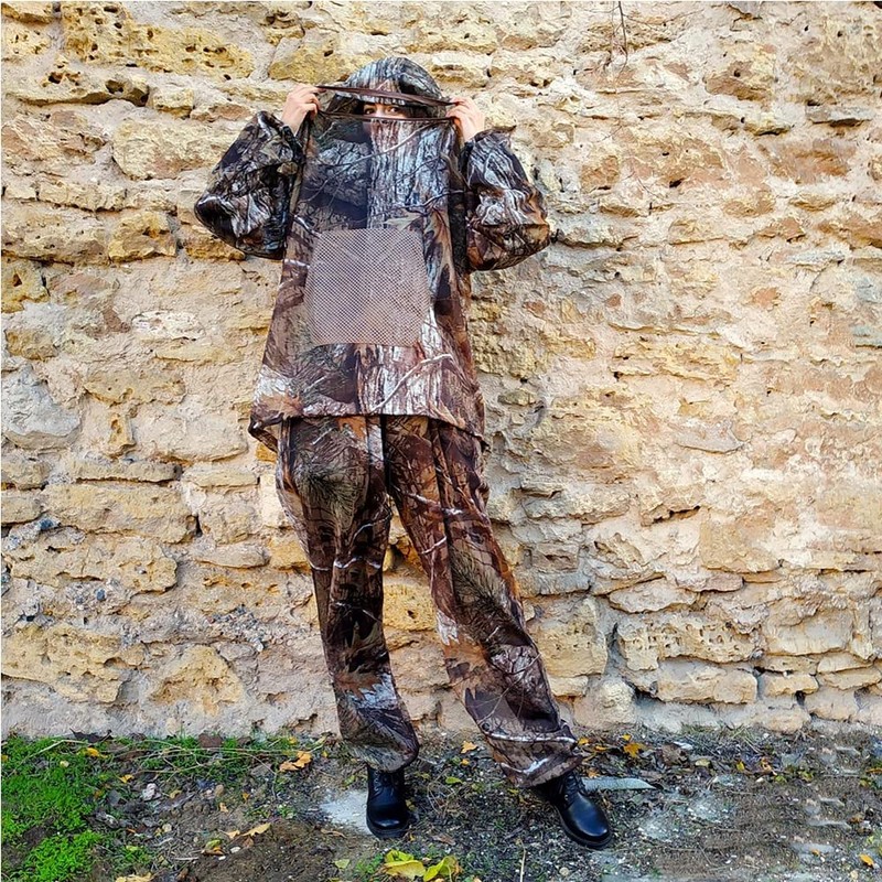 Waxaya Mosquito Netting Suit Net Bug Pants & Jacket Bug