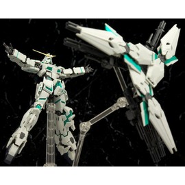 Robot Spirits Side MS Unicorn Gundam (Equipped with Shield Funnel), Total Height Approx. 5.5 inches (14 cm), ABS & PVC Figure