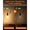 MEQIQTEK E12 60 Watt Incandescent Candle Light Bulbs, Chandelier Light