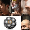 6 Blade Magnetic Replacement Shaving Heads for Bald Men Compatible