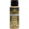 FolkArt multisurface metallic paint, 2 oz, Bright Gold