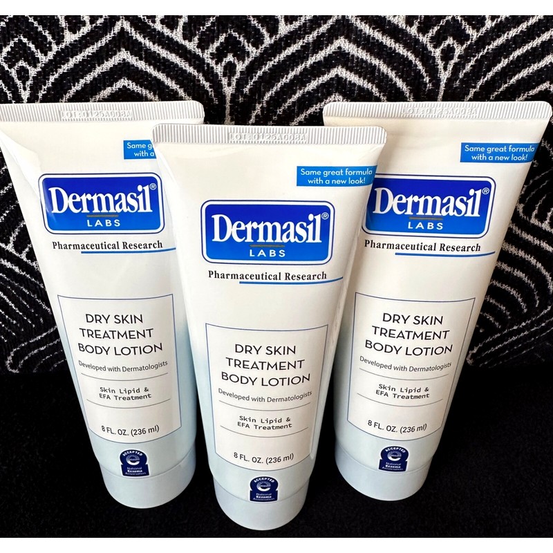 Dermasil 3pk DERMASIL DRY SKIN TREATMENT HAND BODY LOTION SKIN