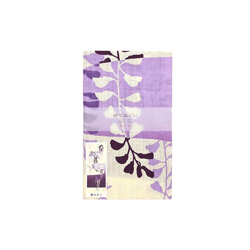 Wisteria Modern Painting Tenugui