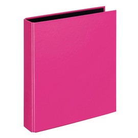 VELOFLEX Velocolor 1151371 Ring Binder, DIN A5, 2-Ring Mechanism, 200 x 230 x 45 mm, Cardboard, Pink, Pack of 1