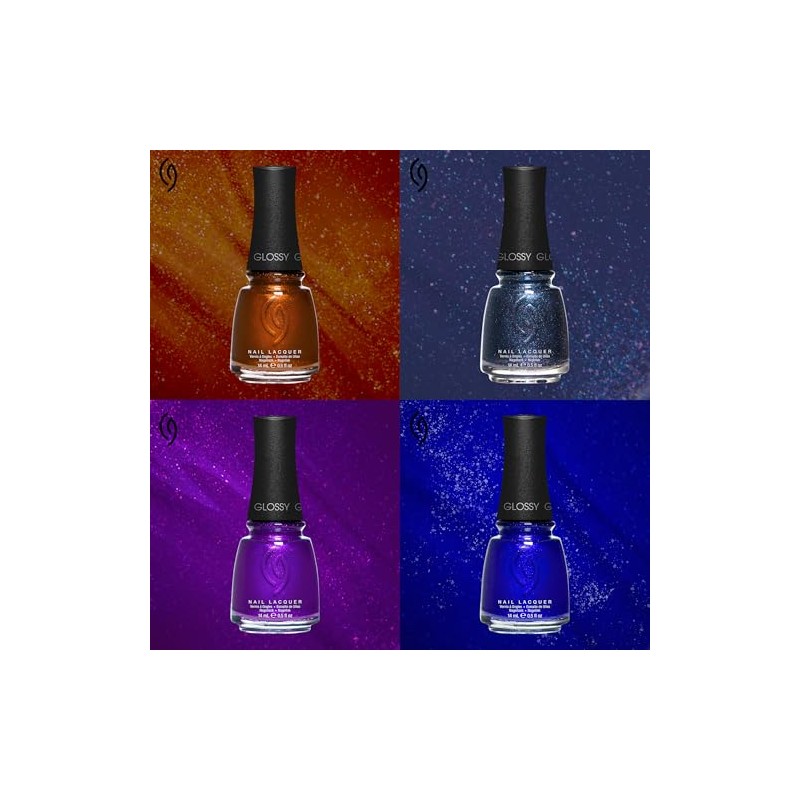 China Glaze Esmalte de Uñas Frostbite, Color de Alta Pigmentación,