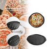 AZKEEGREY 2 Pack 14 inch Pizza Trays for Oven Non
