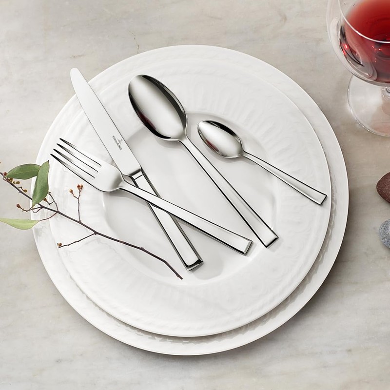 Villeroy & Boch Victor Tafellöffel Edelstahl, stahl, cm, 22 x