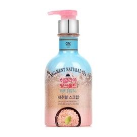 Bellman Natural Spa Pink Salt Scrub Wash 400ml 4070066 / 벨먼 내추럴 스파 핑크솔트 스크럽워시 400ml 4070066