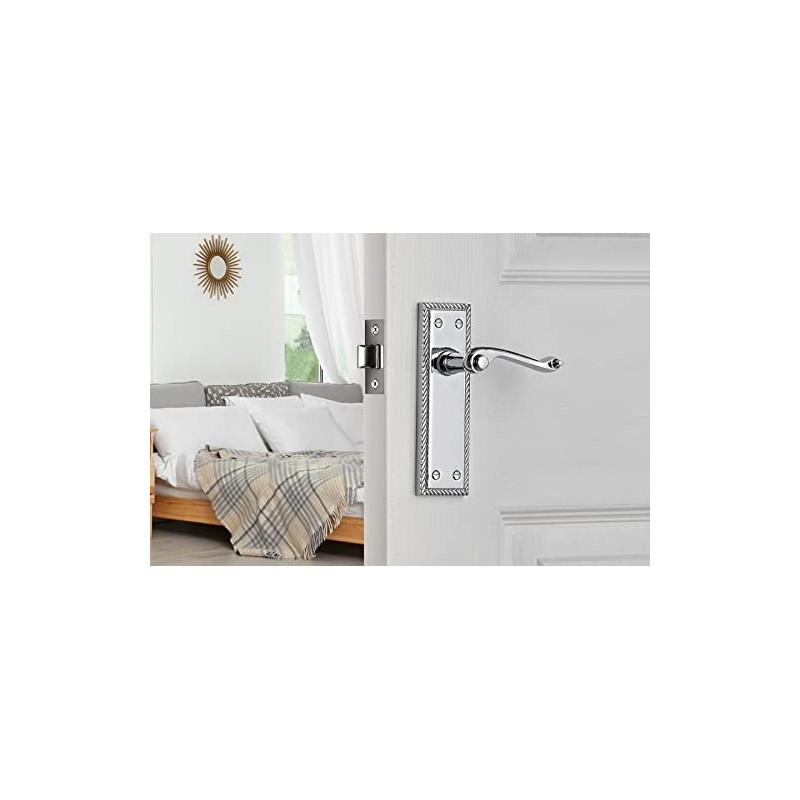 Designer Levers - Georgian Roped Design Lever Door Handles -