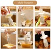 Sauce and Oil Bottle with Silicone Brush for Cooking BBQ