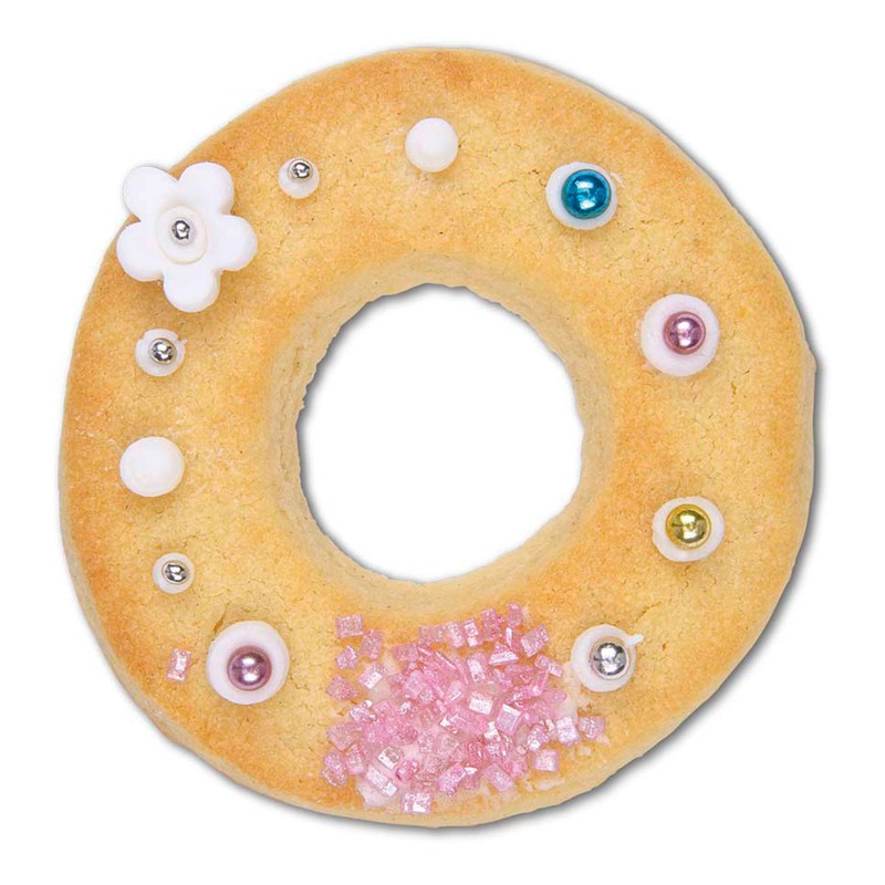 Staedter Letter O Cookie Cutter, Silver