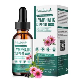 Mulittea 60ML Vegan 11-in-1 Lymphatic Drainage Supplements-Ly
