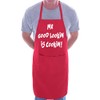 print4ucouk Mr Good Lookin Is Cookin Novelty Cooking Funny Unisex