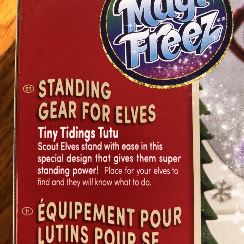 The elf on the shelf magi freez tiny tidings tutu
