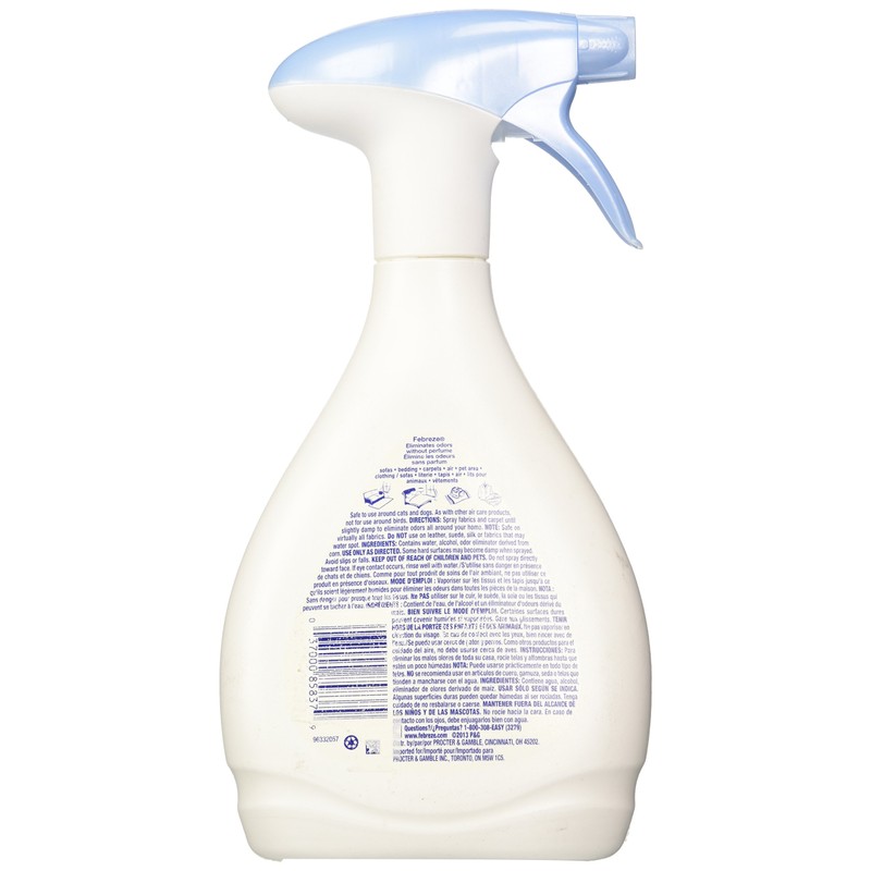 Febreze Fabric Refresher Free Air Freshener (1 Count, 800 Ml),