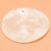 Plate Beads 100 x Mother of Pearl Bowl Round 35