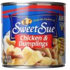 Sweet Sue Chicken & Dumplings 24 Oz Can (Pack of