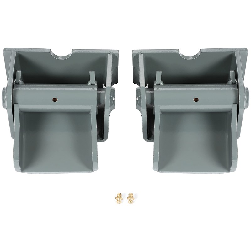 KUAFU 2 Steel Dump Trailer Hinges Compatible with Dump Trailers