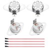 uxcell 2 Pcs KSD301 Thermostat 110°C/230°F 30A Normally Closed N.C