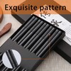 HIWARE 10 Pairs Fiberglass Chopsticks - Reusable Chopsticks Dishwasher Safe,
