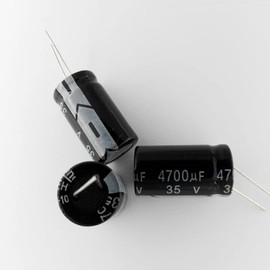 Capacitor, Electrolytic Capacitor, Electrolytic Capacitor Kit, 35 V / 4700 uF, Electrolytic Capacitor, Inline Electrolytic Capacitors