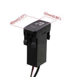 Timloon Módulo adaptador de música Bluetooth para coche, instalación de panel auxiliar para Toyota Hilux VIGO, Coaster, Corolla ex, Yaris, Reiz