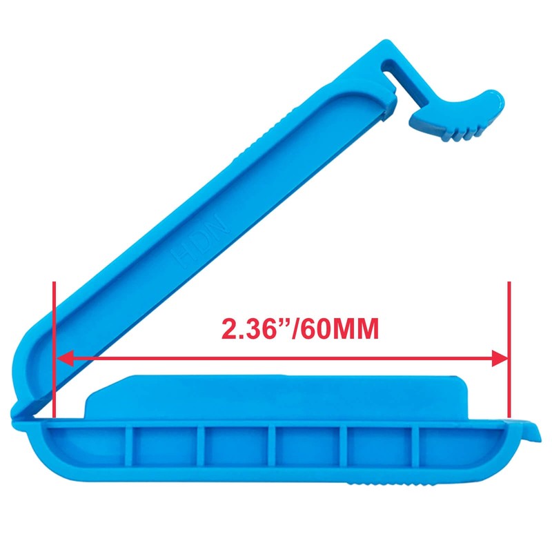 Dialysis Bag Clamp Dialysis Tubing Closure Dialysis Supplies 60mm Multicolor