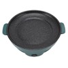Electric Grill Pot 22cm Large Caliber Nonstick Multifunctional Electric Grill