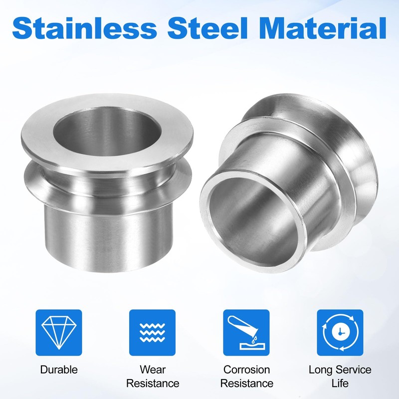 sourcing map 8 Pcs High Misalignment Spacer, 5/8" to 1/2"