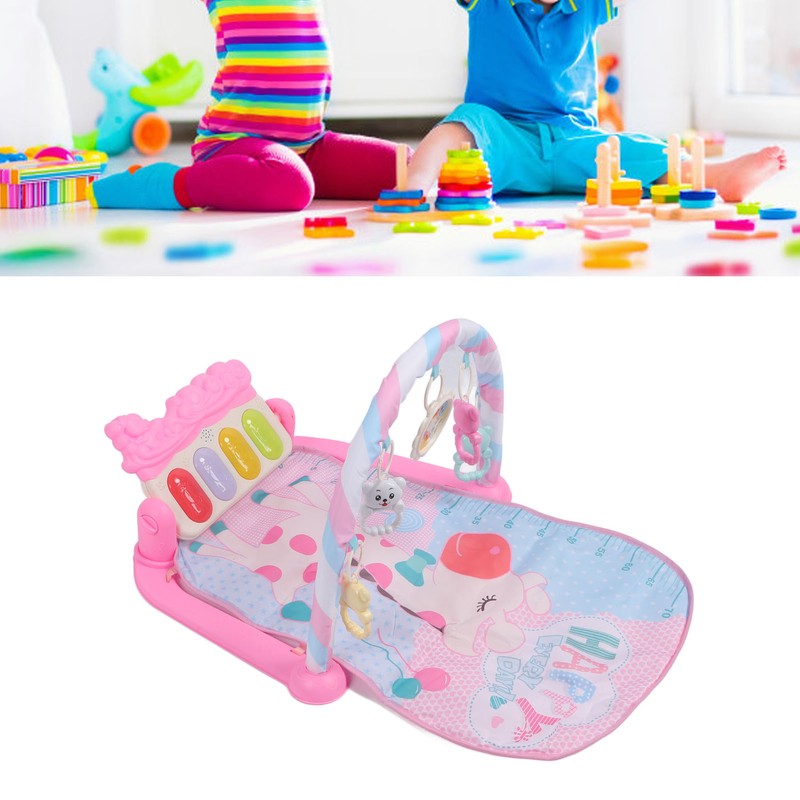 Baby Play Mat Multi Functional Play Piano Activity Gym Mat