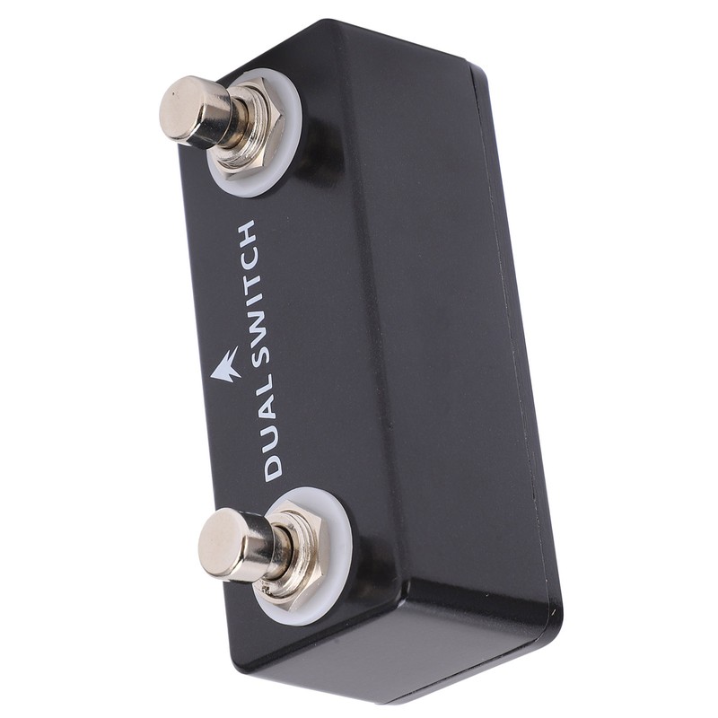 Guitar Foot Switch Pedal Dual Footswitch Tap Momentary Lock Free