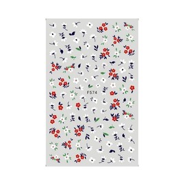 Succulent Plant Echeveria Pulidonis Rose Wintersweet Flower Nail Sticker F574 Nail Wraps Art Stickers Manicure Supplies for Women for Home Nails Full Long Lasting Easy Apply and Remove