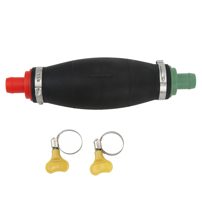 16mm/0.63in Siphon Hand Pump with 2m/6.6ft Hose Gasoline Fuel Water
