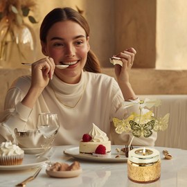 Butterfly Candle Birthday Gifts for Best Friends,Rotating Scented Candles Funny Gifts for Women,Her, Wife,Home Decor,Scented Candle with Gift Box