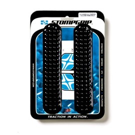STOMPGRIP 44-10002B Universal Traction Pad, 1.8 x 8.3 inches (45 x 210 mm), FRAME RAILS VOLCANO Black