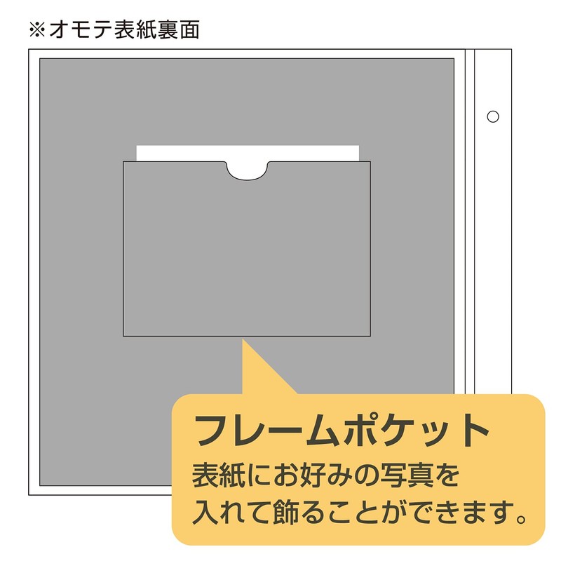 Sekisei Harper House Photo Album, Free-Mounting, Mini Free Album, 16