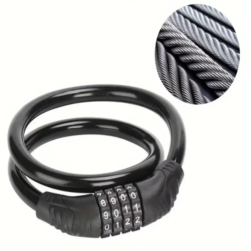 Bike Lock Bicycle Lock Cable Cycle Cycling Locks Heavy Duty