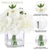 WELL KNOWN Hydrangea Ranunculus Flowers in Vase, Artificial Flowers with