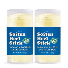 2PCS Soften Heel Stick Soften Cracked Heels Due Lo Dry Skin! Foot Nourishing Cream for Cracked Heels and Dry Skin Deep Moisturizing