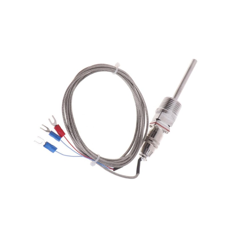 PT100 Temperature Sensor Tool 1/2 Inch NPT Thread Probe 3