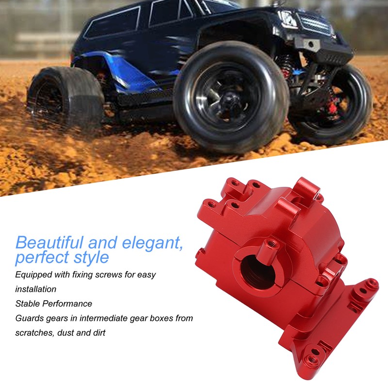 RC Gear Box Cover Front Rear Aluminum Alloy Upgrade Part