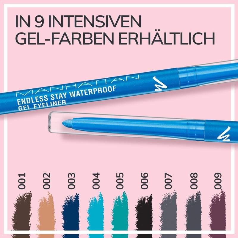 Manhattan Endless Stay Waterproof Gel Eyeliner