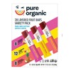 Pure Organic Layered Fruit Bars, Variety Pack, 0.63 oz, 28-count